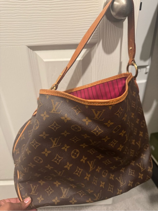 Louis Vuitton Handbags - Authentic!! Louis Vuitton Brown Monogram Shoulder Bag with Pink Interior